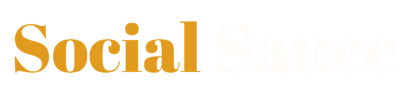 Social sauce text logo